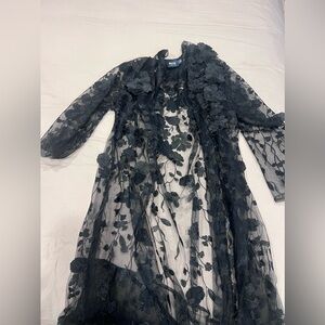 Anthropologie Sheer Duster